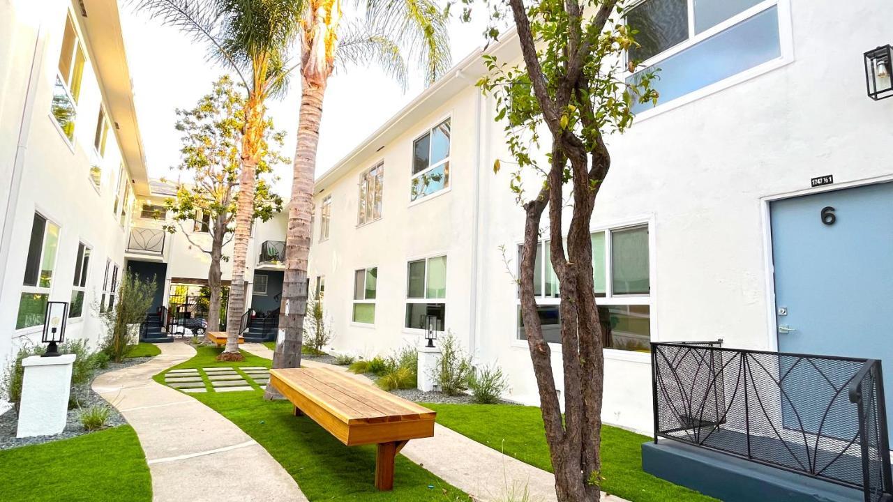 Kingsley Courtyard Apartment ロサンゼルス エクステリア 写真